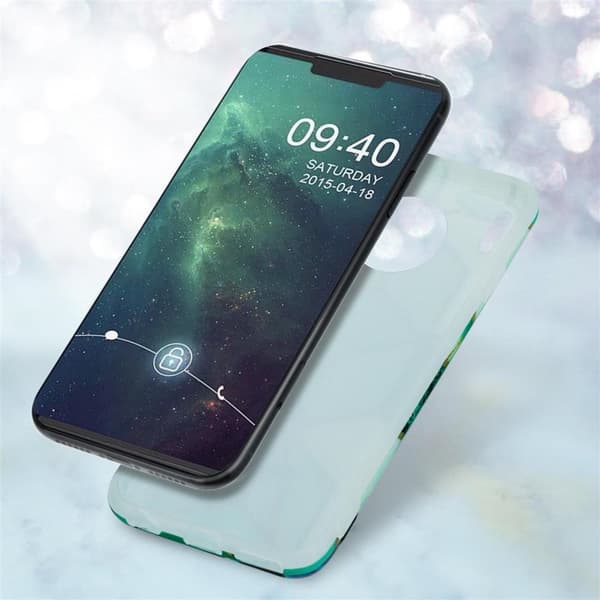 Lommebokdeksel til Huawei MATE 30 Deksel av TPU-silikon med mosaikkmønster