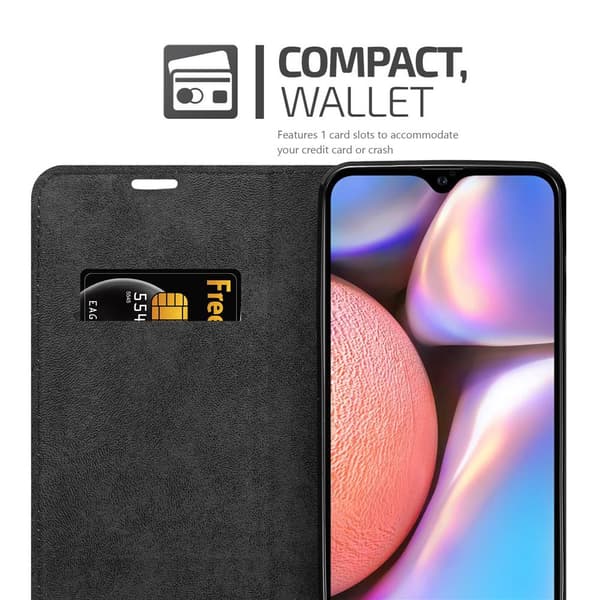 Lommebokdeksel til Samsung Galaxy A10s / M01s Deksel med magnetisk lukking, stativfunksjon og kortlomme