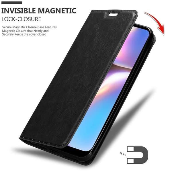Lommebokdeksel til Samsung Galaxy A10s / M01s Deksel med magnetisk lukking, stativfunksjon og kortlomme