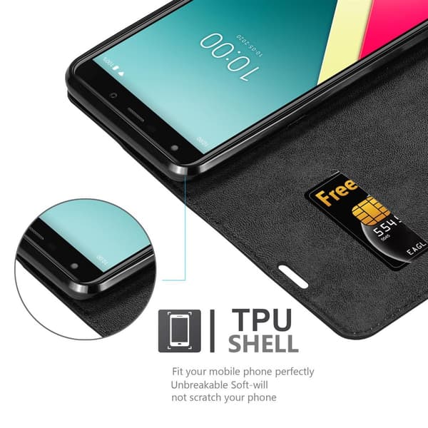 WIKO Y61 Fodral Skal Plånboksfodral Case med magnetisk stängning, ståfunktion och kortficka