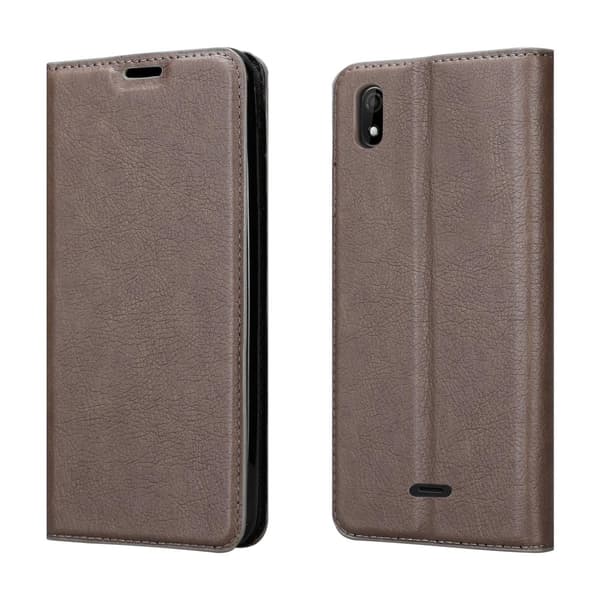 WIKO Y61 Fodral Skal Plånboksfodral Case med magnetisk stängning, ståfunktion och kortficka