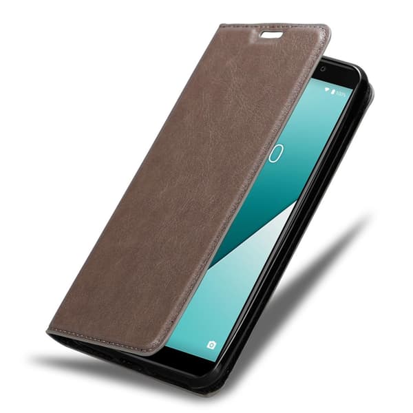 WIKO Y61 Fodral Skal Plånboksfodral Case med magnetisk stängning, ståfunktion och kortficka