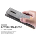 Pikkukuva 7 / 7: Motorola MOTO G4 / G4 PLUS Suojakotelo Suojakuori Lompakkokotelo Matkapuhelinkotelo jossa magneettisuljenta, jalusta-toiminto ja korttitasku