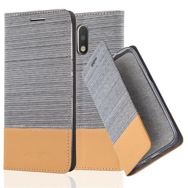 Motorola MOTO G4 / G4 PLUS Suojakotelo Suojakuori Lompakkokotelo Matkapuhelinkotelo jossa magneettisuljenta, jalusta-toiminto ja korttitasku