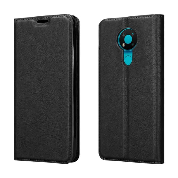 Lommebokdeksel til Nokia 3.4 Deksel med magnetisk lukking, stativfunksjon og kortlomme