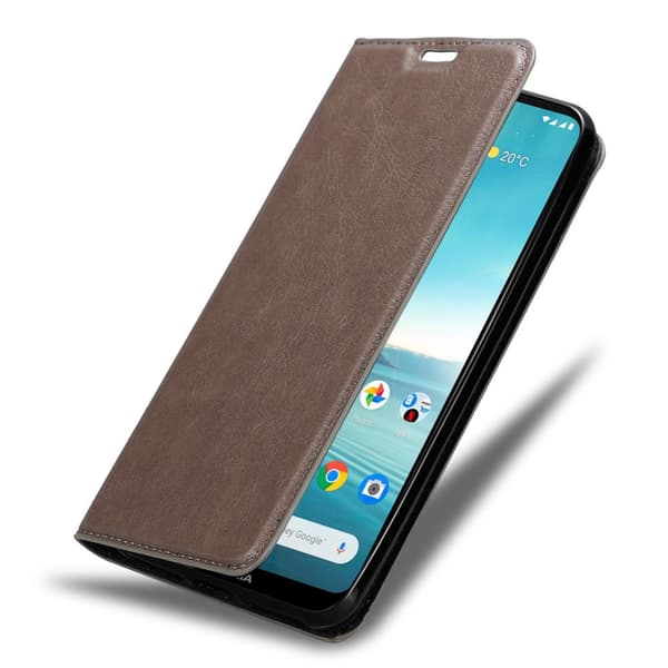 Lommebokdeksel til Nokia 3.4 Deksel med magnetisk lukking, stativfunksjon og kortlomme