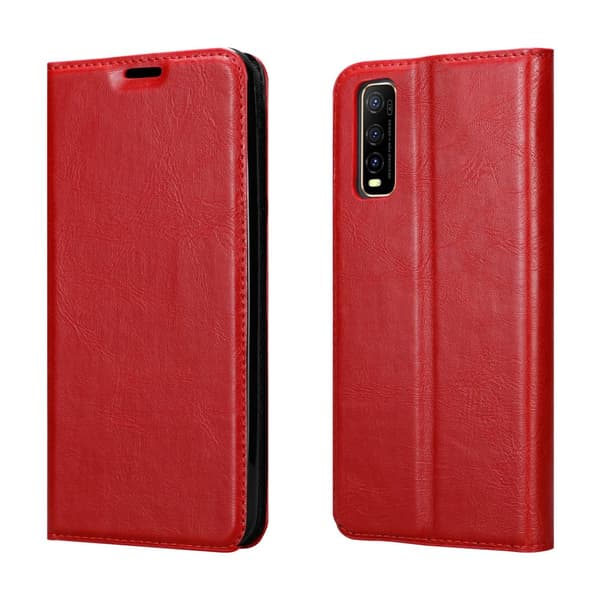 Vivo Y70 Fodral Skal Plånboksfodral Case med magnetisk stängning, ståfunktion och kortficka