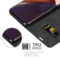 Pikkukuva 10 / 11: Samsung Galaxy NOTE 20 ULTRA Suojakotelo Suojakuori Lompakkokotelo Matkapuhelinkotelo jossa magneettisuljenta, jalusta-toiminto ja korttitasku