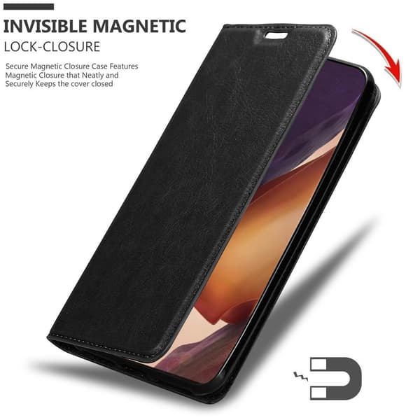 Lommebokdeksel til Samsung Galaxy NOTE 20 ULTRA Deksel med magnetisk lukking, stativfunksjon og kortlomme