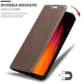 Pikkukuva 7 / 8: Xiaomi RedMi NOTE 8 Suojakotelo Suojakuori Lompakkokotelo Matkapuhelinkotelo jossa magneettisuljenta, jalusta-toiminto ja korttitasku