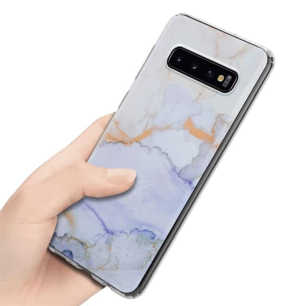 Samsung Galaxy S10 4G Suojakotelo Suojakuori valmistettu TPU silikoni kuvio mosaiikki