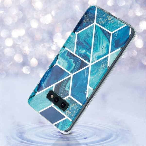 Samsung Galaxy S10 4G Suojakotelo Suojakuori valmistettu TPU silikoni kuvio mosaiikki
