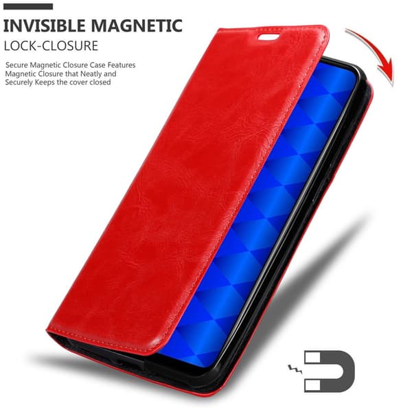 Honor 9C Suojakotelo Suojakuori Lompakkokotelo Matkapuhelinkotelo jossa magneettisuljenta, jalusta-toiminto ja korttitasku