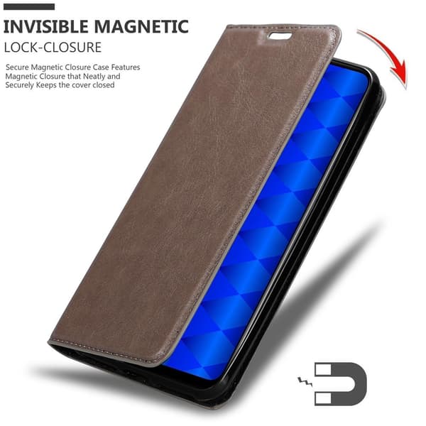 Honor 9C Suojakotelo Suojakuori Lompakkokotelo Matkapuhelinkotelo jossa magneettisuljenta, jalusta-toiminto ja korttitasku