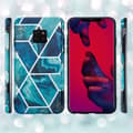 Miniatyrbild 6 av 8: Huawei MATE 20 PRO Skal Fodral Mobilskydd av TPU-silikon med mosaikmönster