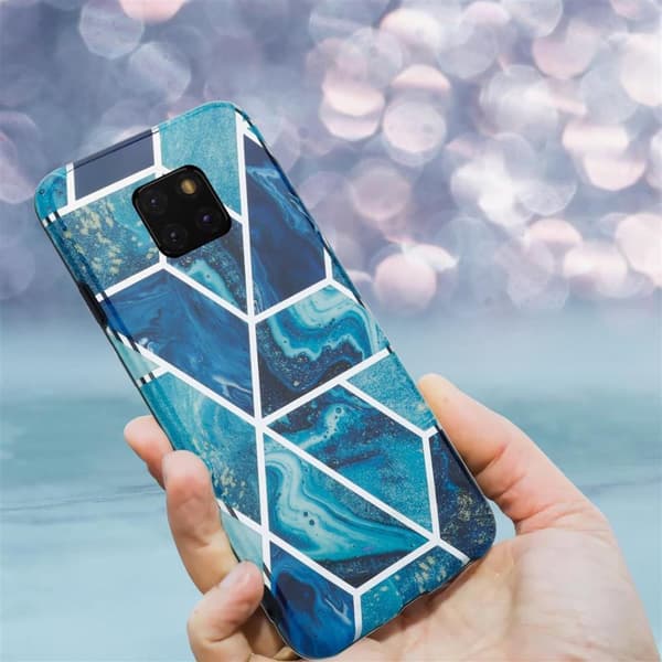 Huawei MATE 20 PRO Skal Fodral Mobilskydd av TPU-silikon med mosaikmönster