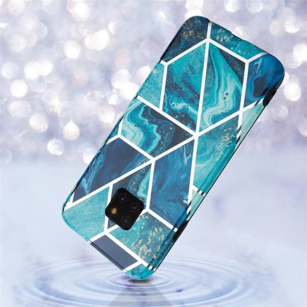 Huawei MATE 20 PRO Skal Fodral Mobilskydd av TPU-silikon med mosaikmönster