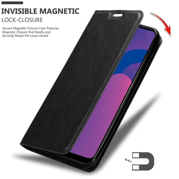 Honor 9A Fodral Skal Plånboksfodral Case med magnetisk stängning, ståfunktion och kortficka