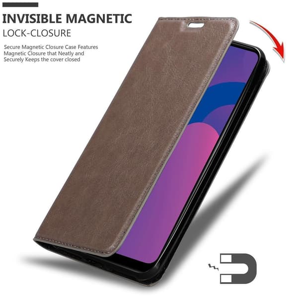 Honor 9A Fodral Skal Plånboksfodral Case med magnetisk stängning, ståfunktion och kortficka