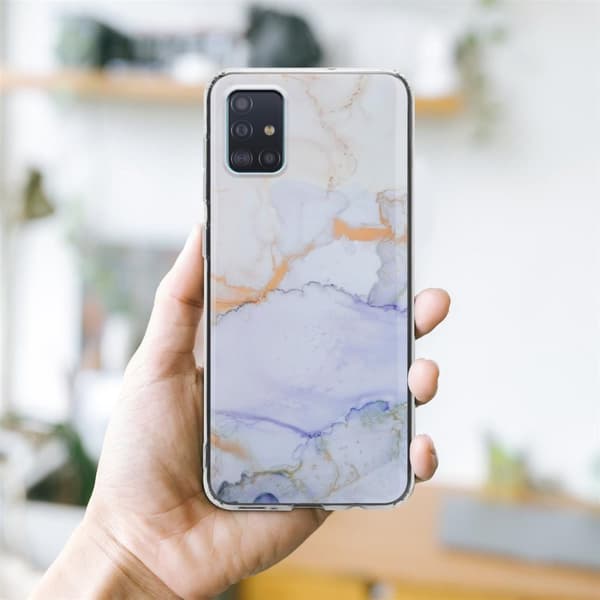 Samsung Galaxy A51 4G / M40s Suojakotelo Suojakuori valmistettu TPU silikoni kuvio mosaiikki