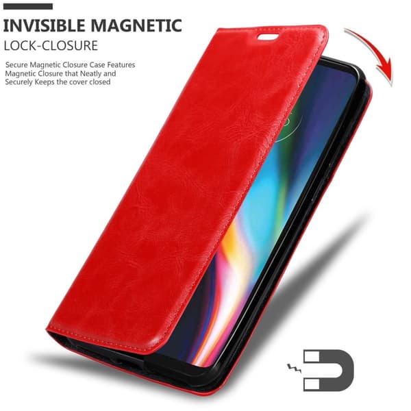 Motorola MOTO G 5G PLUS Suojakotelo Suojakuori Lompakkokotelo Matkapuhelinkotelo jossa magneettisuljenta, jalusta-toiminto ja korttitasku