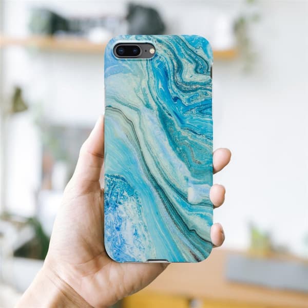 iPhone 7 PLUS / 7S PLUS / 8 PLUS Skal Fodral Mobilskydd av TPU-silikon med mosaikmönster