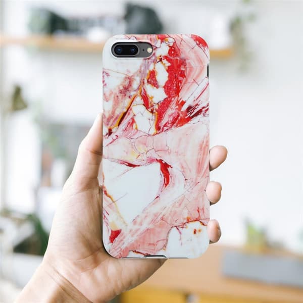 iPhone 7 PLUS / 7S PLUS / 8 PLUS Skal Fodral Mobilskydd av TPU-silikon med mosaikmönster