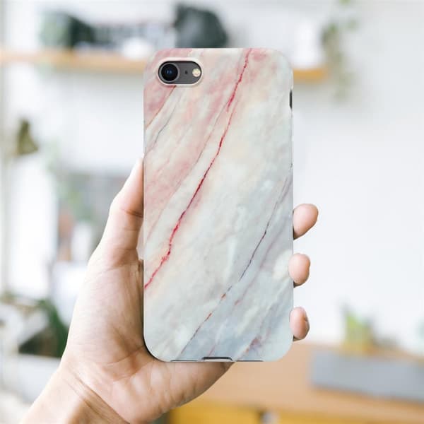 Lommebokdeksel til iPhone 7 / 7S / 8 / SE 2020 Deksel av TPU-silikon med mosaikkmønster