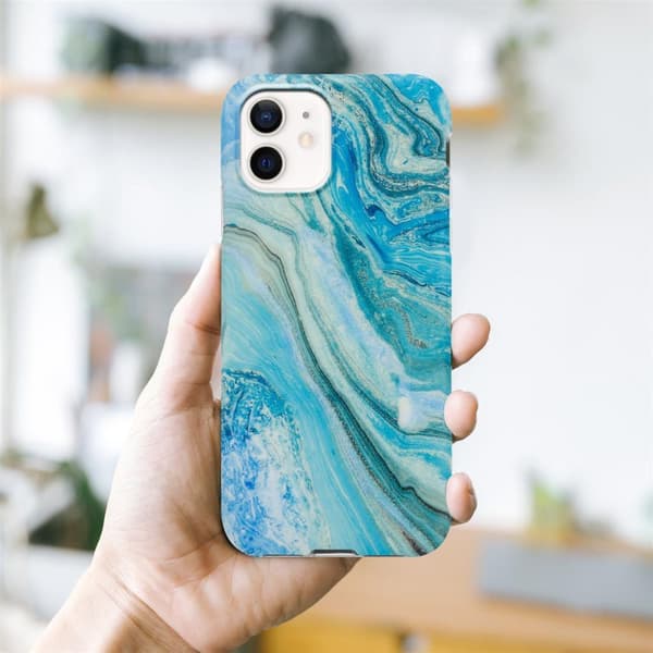 Lommebokdeksel til iPhone 12 PRO MAX Deksel av TPU-silikon med mosaikkmønster