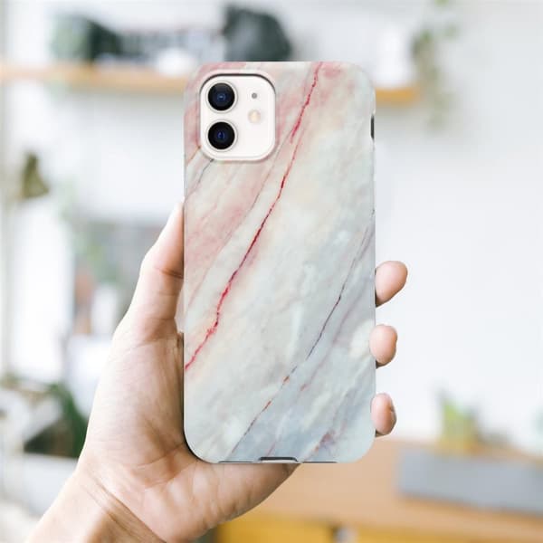 iPhone 12 / 12 PRO Skal Fodral Mobilskydd av TPU-silikon med mosaikmönster