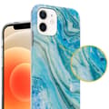 Miniatyrbild 3 av 7: iPhone 12 / 12 PRO Skal Fodral Mobilskydd av TPU-silikon med mosaikmönster