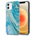 Miniatyrbild 1 av 7: iPhone 12 / 12 PRO Skal Fodral Mobilskydd av TPU-silikon med mosaikmönster