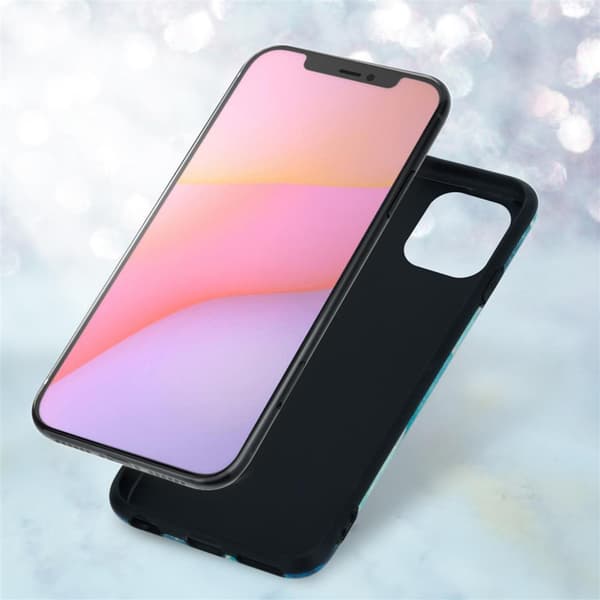 iPhone 12 / 12 PRO Skal Fodral Mobilskydd av TPU-silikon med mosaikmönster