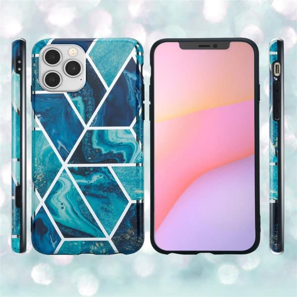 iPhone 12 / 12 PRO Skal Fodral Mobilskydd av TPU-silikon med mosaikmönster