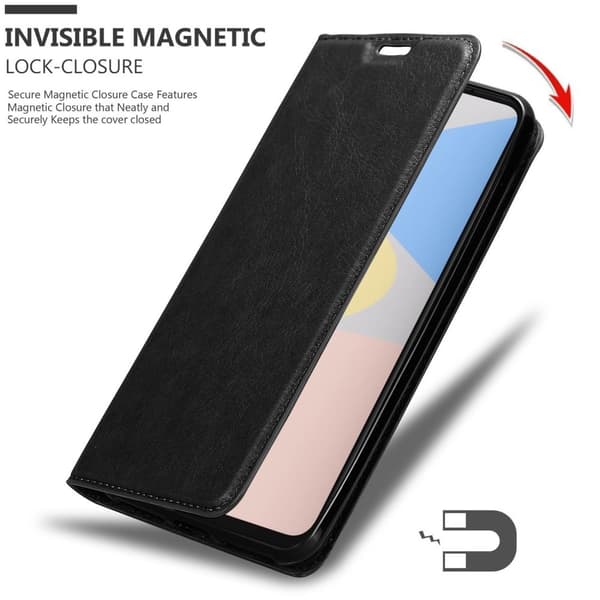 Lommebokdeksel til Google PIXEL 4A Deksel med magnetisk lukking, stativfunksjon og kortlomme