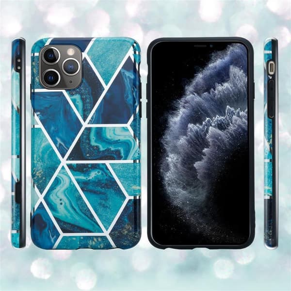 iPhone 11 PRO Skal Fodral Mobilskydd av TPU-silikon med mosaikmönster