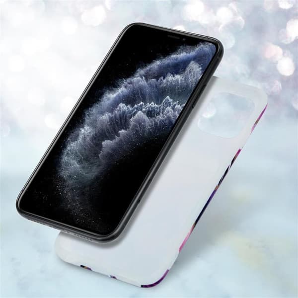 iPhone 11 PRO Skal Fodral Mobilskydd av TPU-silikon med mosaikmönster