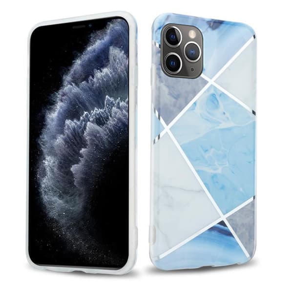iPhone 11 PRO Skal Fodral Mobilskydd av TPU-silikon med mosaikmönster
