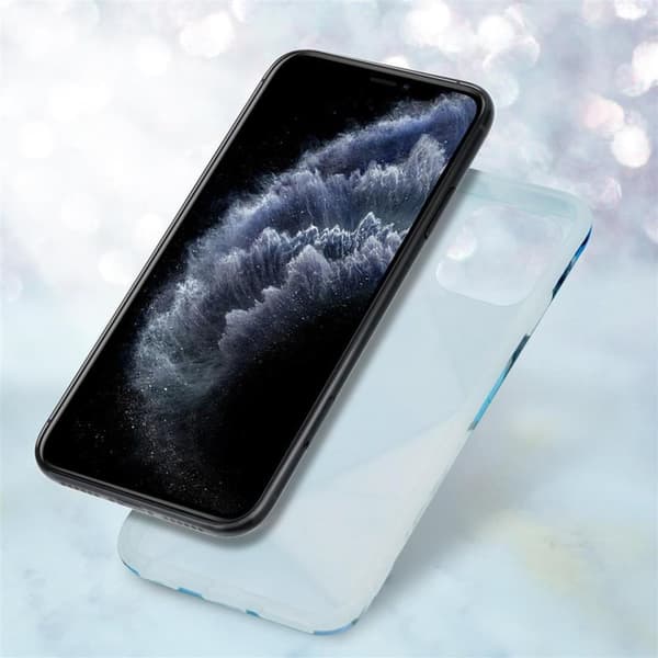 iPhone 11 PRO Suojakotelo Suojakuori valmistettu TPU silikoni kuvio mosaiikki