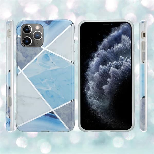 iPhone 11 PRO Suojakotelo Suojakuori valmistettu TPU silikoni kuvio mosaiikki