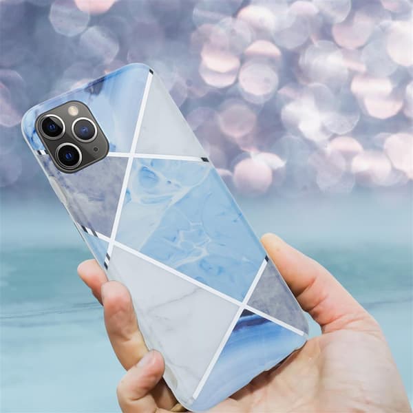 iPhone 11 PRO Suojakotelo Suojakuori valmistettu TPU silikoni kuvio mosaiikki
