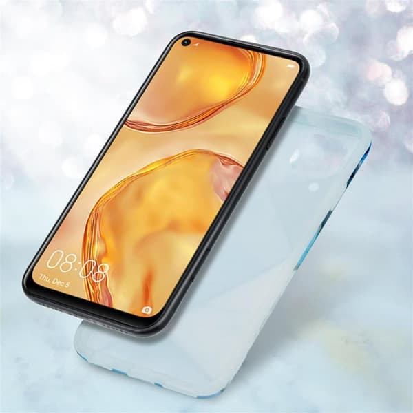 Huawei NOVA 6 SE / P40 LITE / NOVA 7i Skal Fodral Mobilskydd av TPU-silikon med mosaikmönster