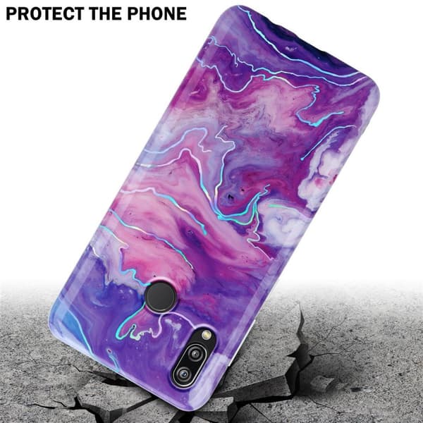 Huawei P20 LITE 2018 / NOVA 3E Suojakotelo Suojakuori valmistettu TPU silikoni kuvio mosaiikki