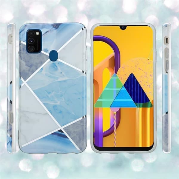 Huawei P20 LITE 2018 / NOVA 3E Suojakotelo Suojakuori valmistettu TPU silikoni kuvio mosaiikki