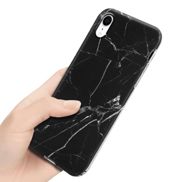 iPhone XR Suojakotelo Suojakuori valmistettu TPU silikoni kuvio mosaiikki