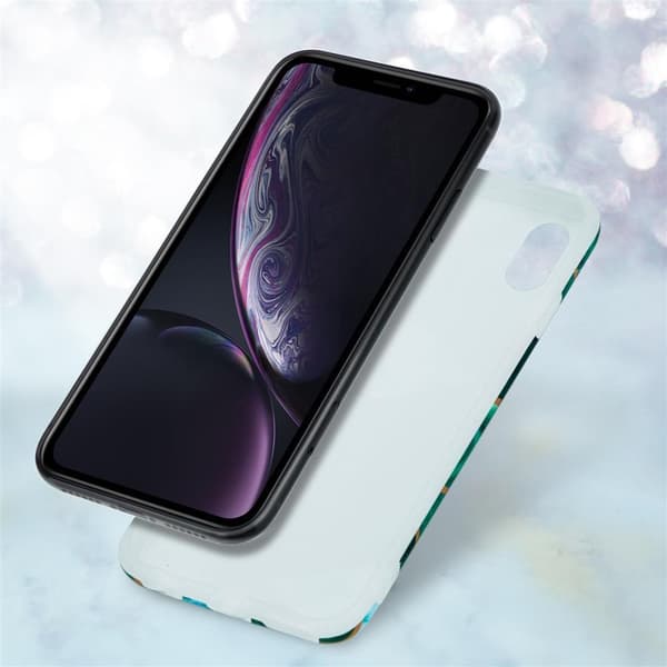 iPhone XR Suojakotelo Suojakuori valmistettu TPU silikoni kuvio mosaiikki