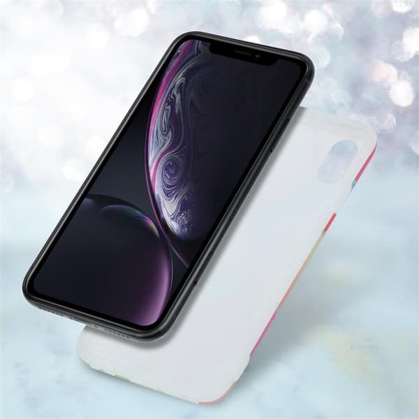 iPhone XR Suojakotelo Suojakuori valmistettu TPU silikoni kuvio mosaiikki