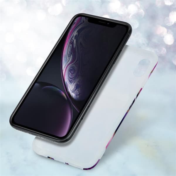 iPhone XR Suojakotelo Suojakuori valmistettu TPU silikoni kuvio mosaiikki