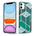Miniatyrbilde 1 av 8: Lommebokdeksel til iPhone 11 Deksel av TPU-silikon med mosaikkmønster