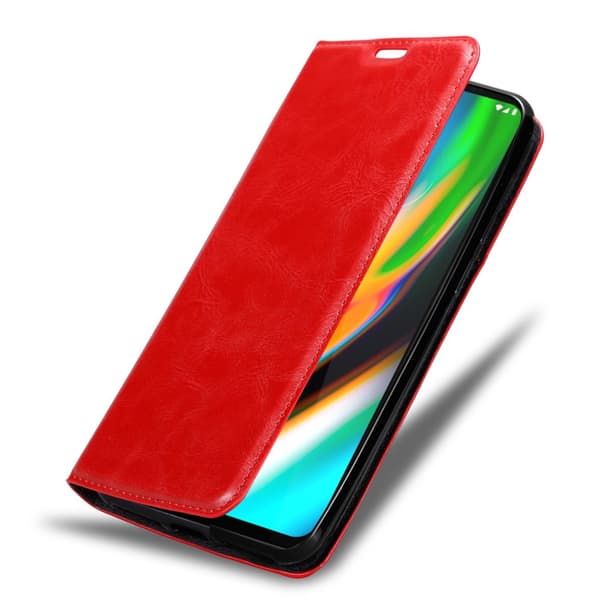 Motorola MOTO G9 PLUS Suojakotelo Suojakuori Lompakkokotelo Matkapuhelinkotelo jossa magneettisuljenta, jalusta-toiminto ja korttitasku